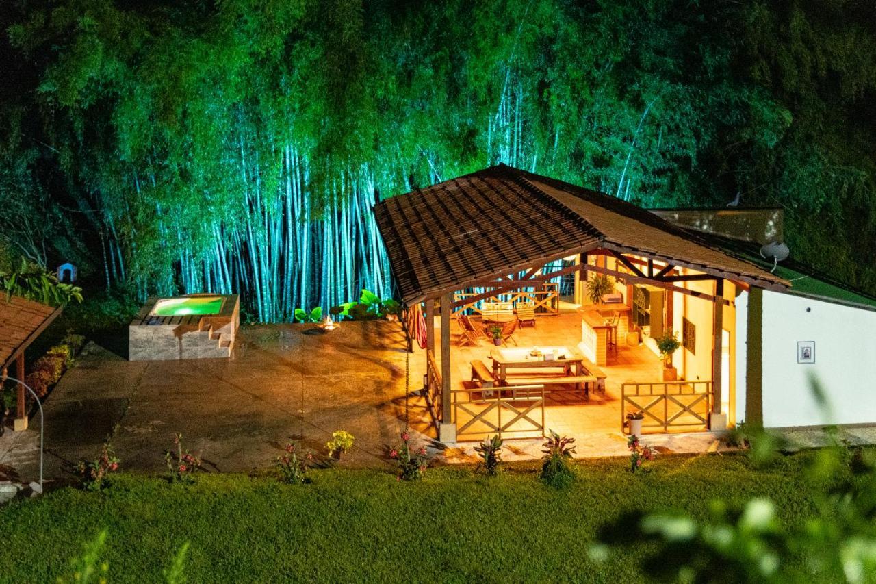 Agradable Cabana Cafetera Con Jacuzzi A 12 Min Del Centro De Pereira Εξωτερικό φωτογραφία